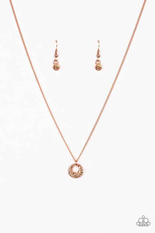 Paparazzi Necklace ~ One Small Step For GLAM - Copper