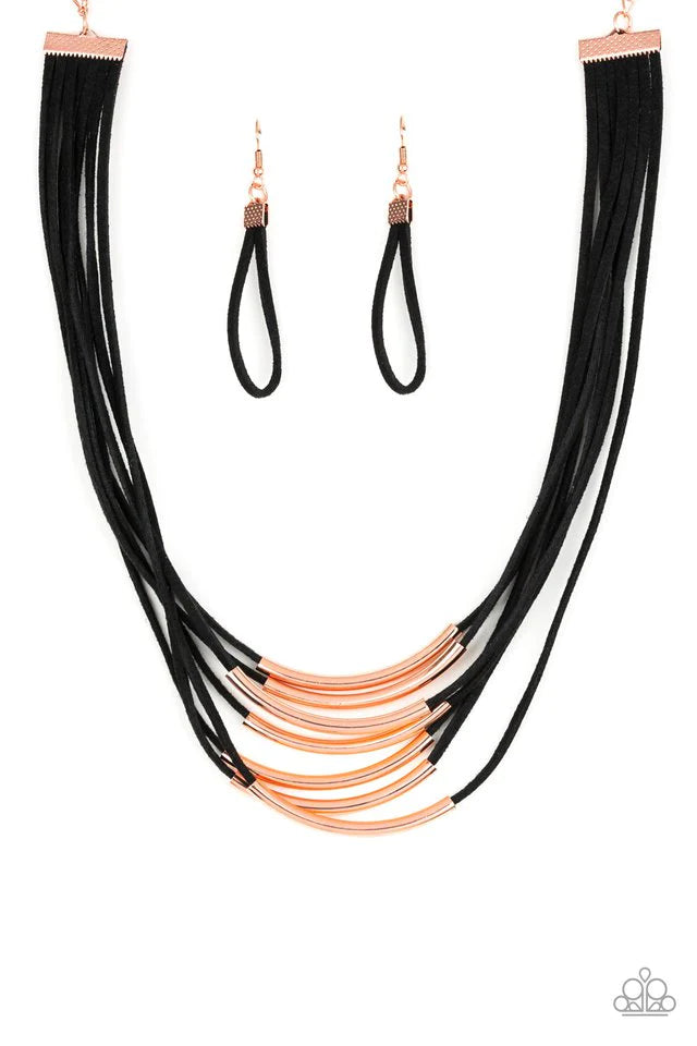 Paparazzi Necklace ~ Walk The WALKABOUT - Copper