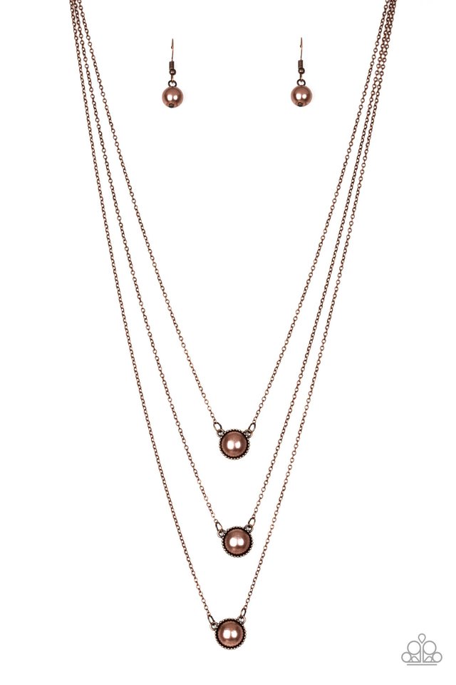 A Love For Luster - Copper - Paparazzi Necklace Image