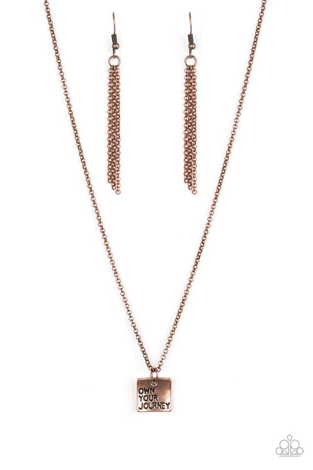 Paparazzi Necklace ~ Own Your Journey - Copper