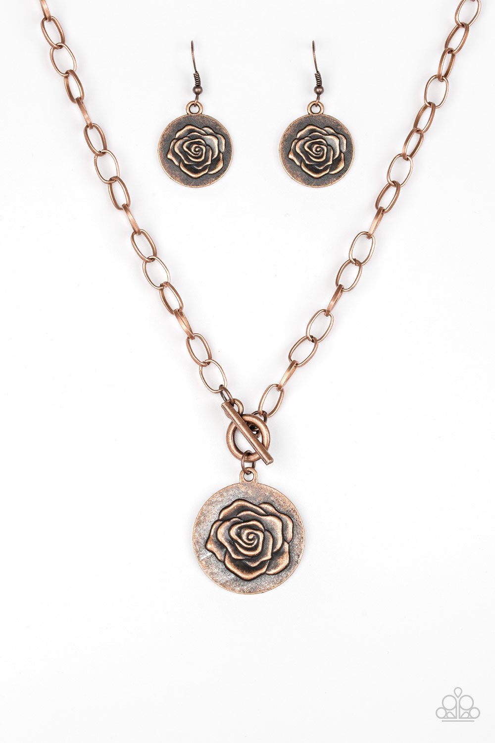 Paparazzi Necklace ~ Beautifully Belle - Copper