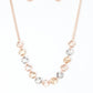 Simple Sheen - Rose Gold - Paparazzi Necklace Image