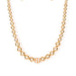 High-Stakes FAME - Gold - Paparazzi Necklace Image