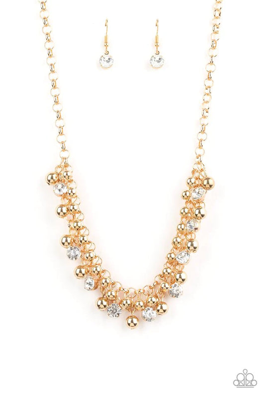 Paparazzi Necklace ~ Wall Street Winner - Gold