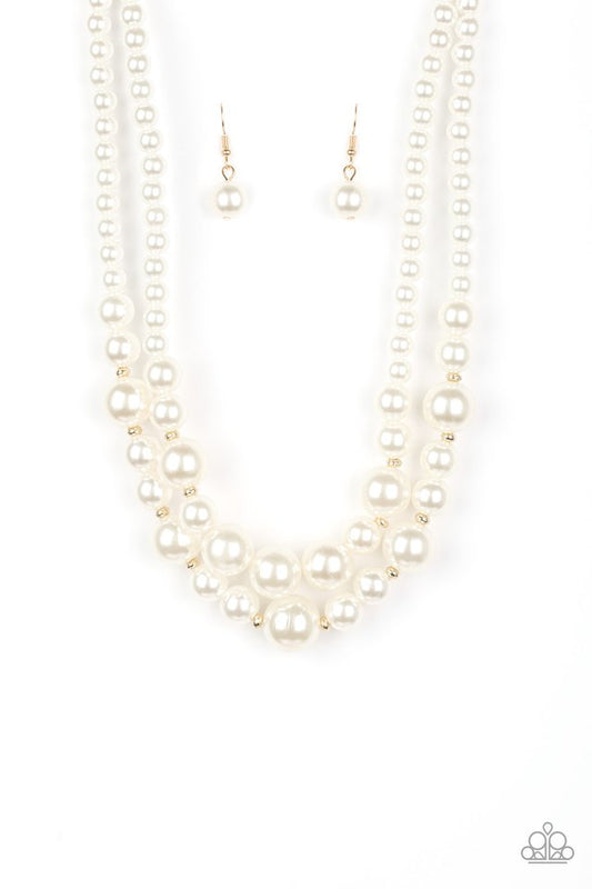 The More The Modest - Gold - Paparazzi Necklace Image