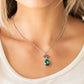 Nice To Meet You - Green - Paparazzi Necklace Image