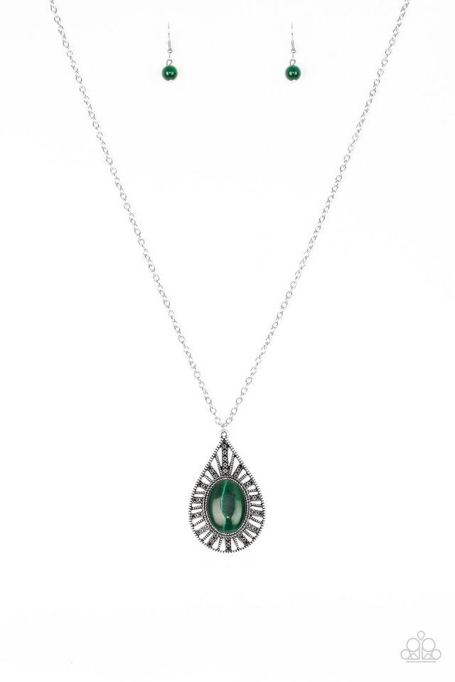 Paparazzi Necklace ~ Total Tranquility - Green