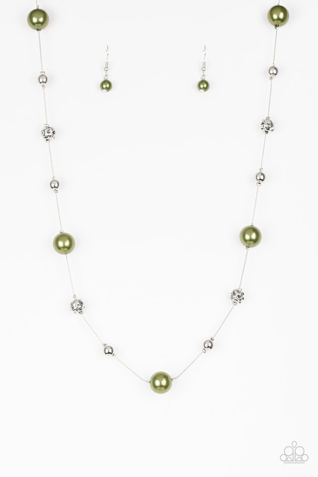 Eloquently Eloquent - Green - Paparazzi Necklace Image