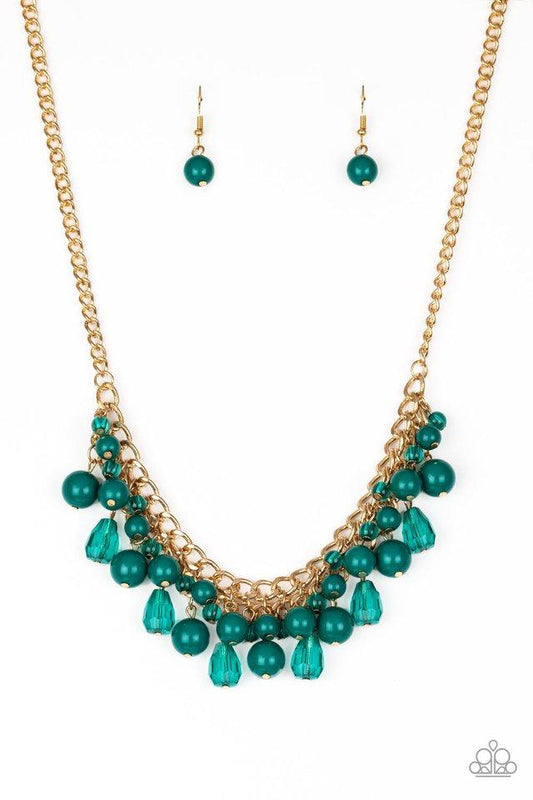 Paparazzi Necklace ~ Tour de Trendsetter - Green