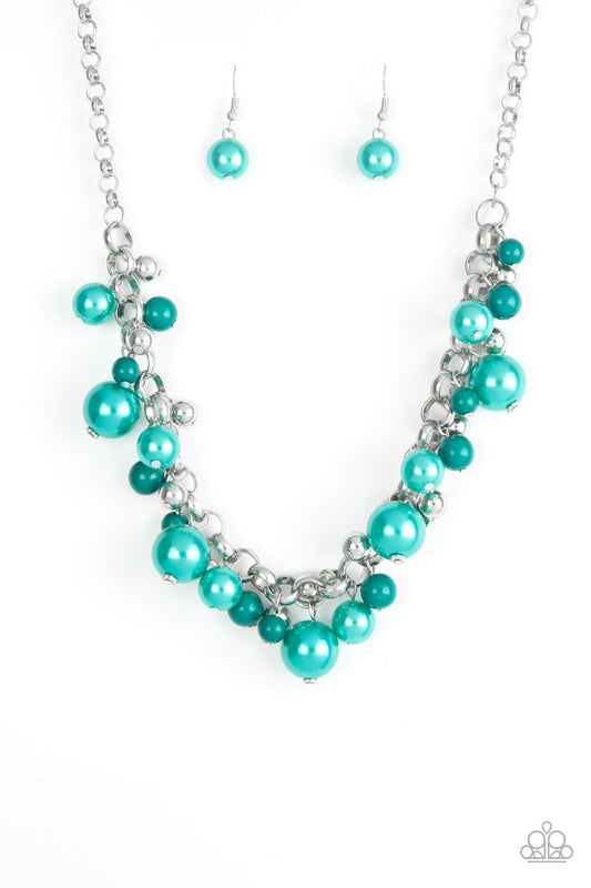 Paparazzi Necklace ~ The Upstater - Green