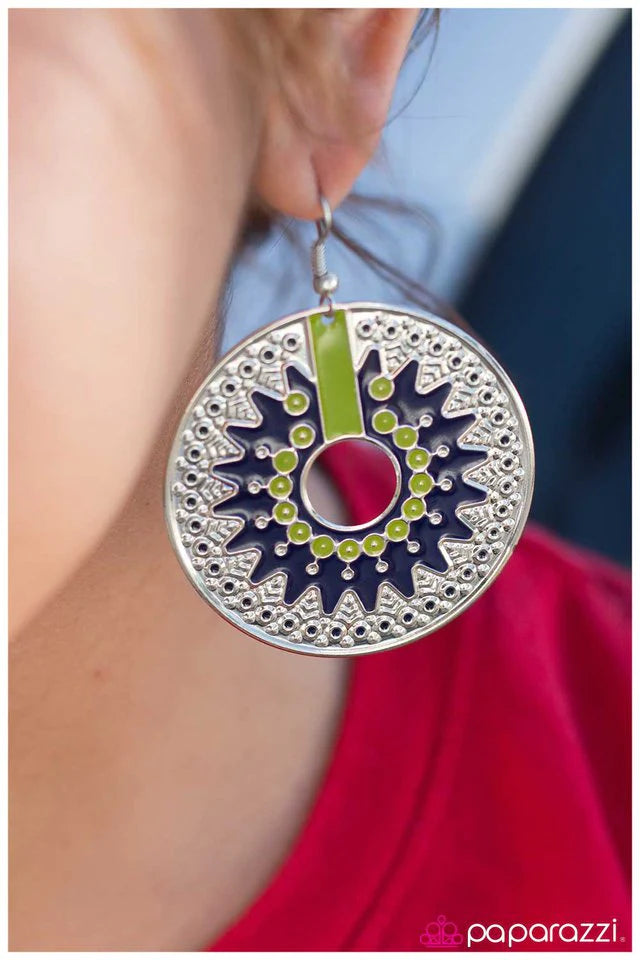 Pendiente Paparazzi ~ La esencia del resplandor - Verde