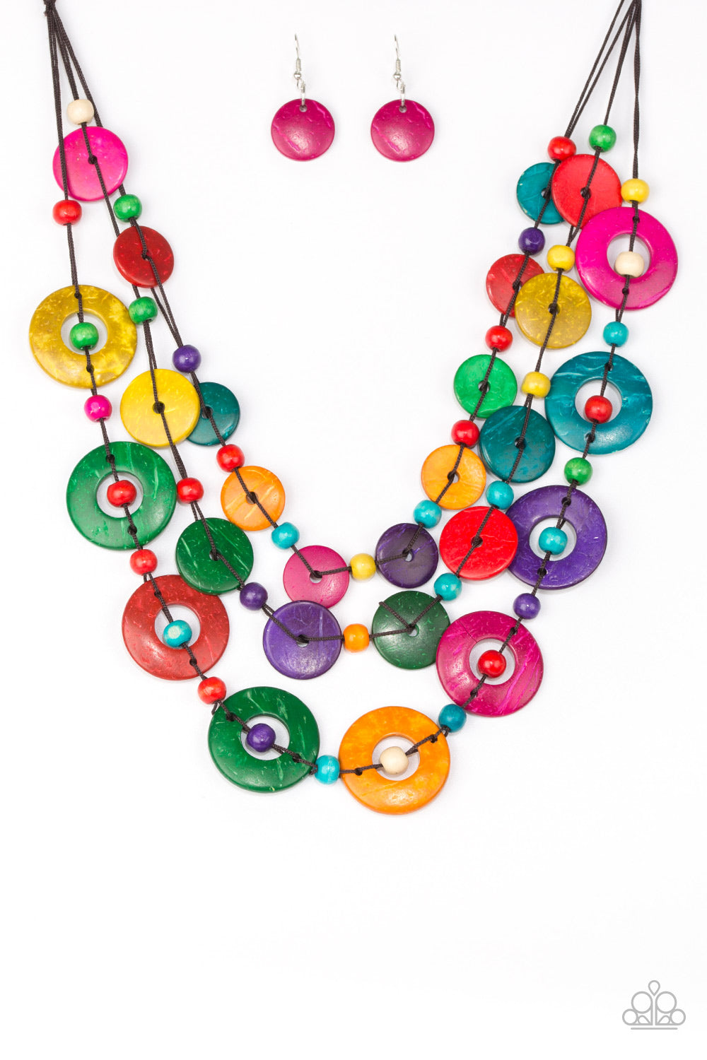 Paparazzi Necklace ~ Catalina Coastin - Multi