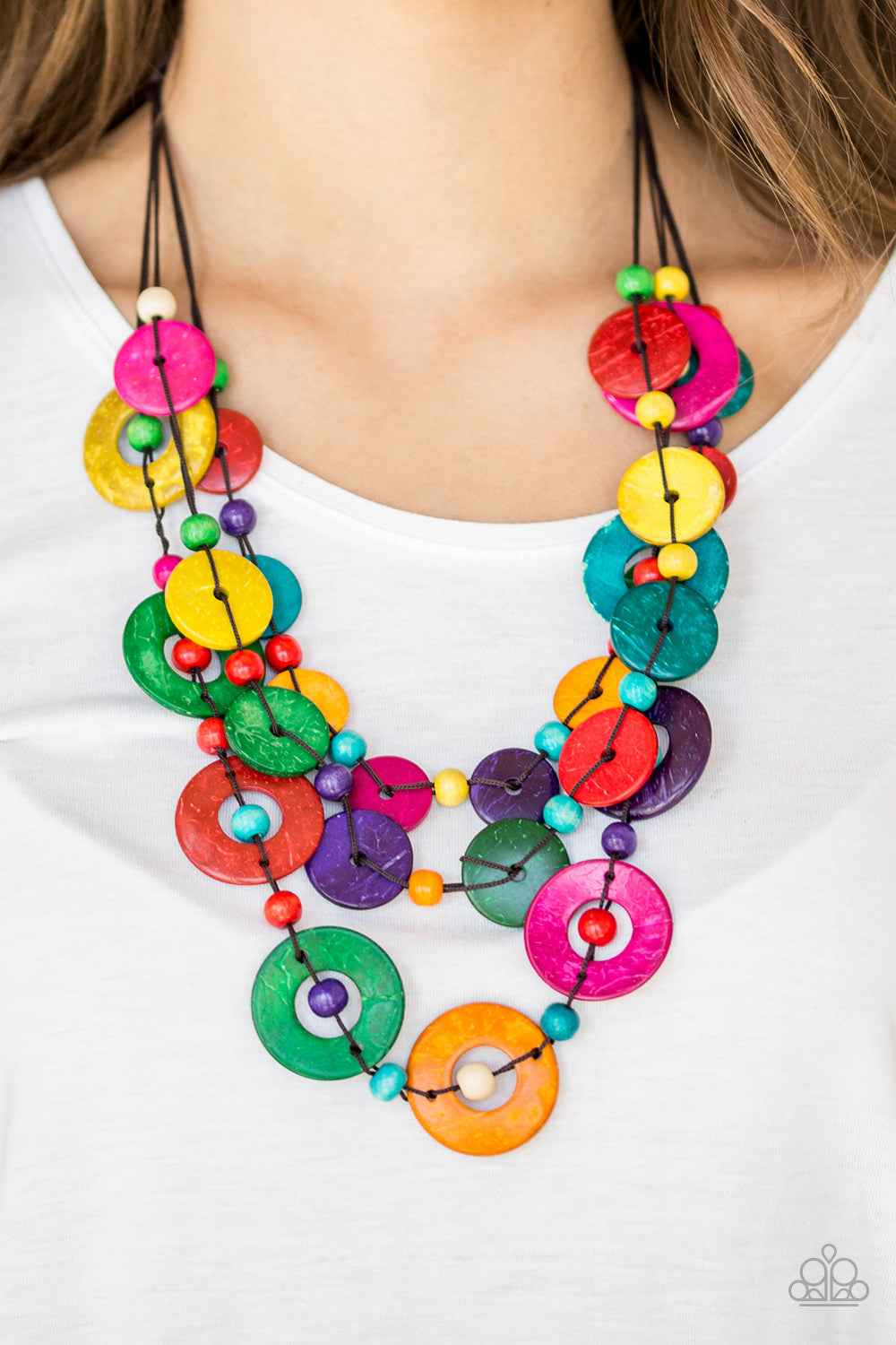 Paparazzi Necklace ~ Catalina Coastin - Multi