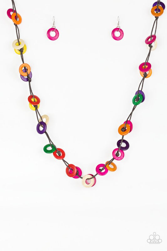 Waikiki Winds - Multi - Paparazzi Necklace Image