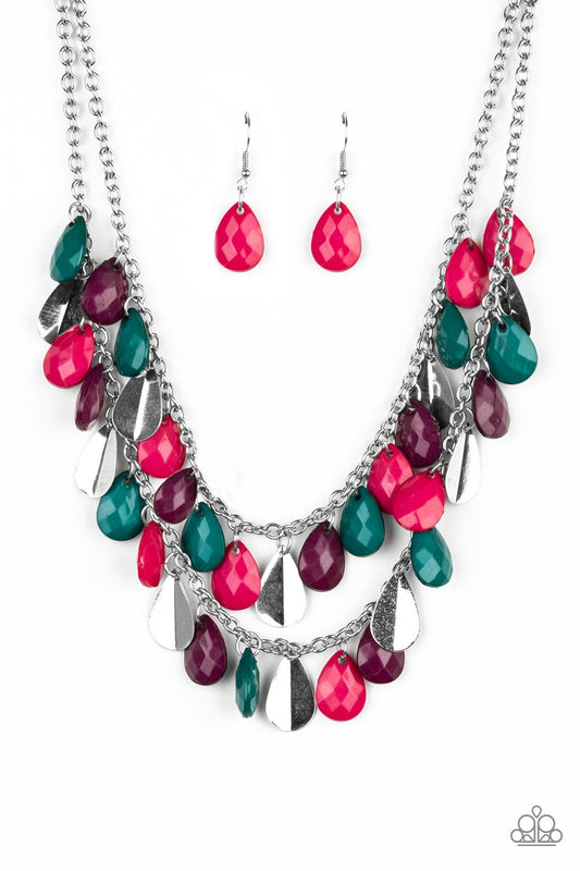 Paparazzi Necklace ~ Life of the FIESTA - Multi