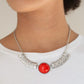 Egyptian Spell - Orange - Paparazzi Necklace Image