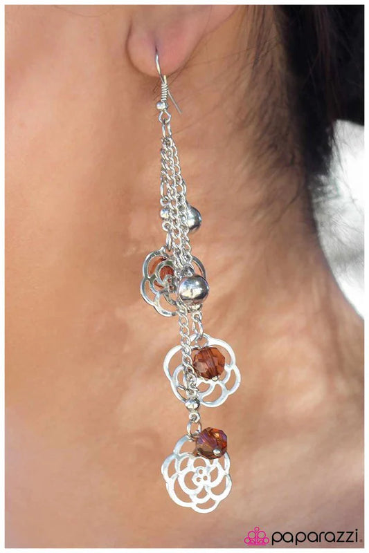 Pendiente Paparazzi ~ Cómo dominarlo - Marrón