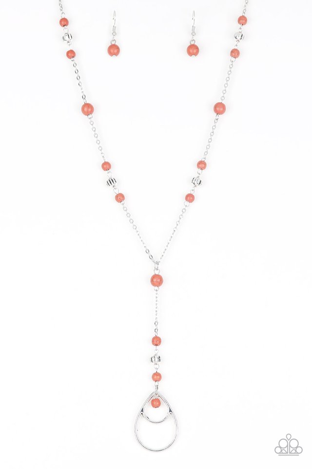 Sandstone Savannahs - Orange - Paparazzi Necklace Image