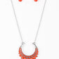 Count To ZEN - Orange - Paparazzi Necklace Image
