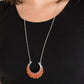 Count To ZEN - Orange - Paparazzi Necklace Image
