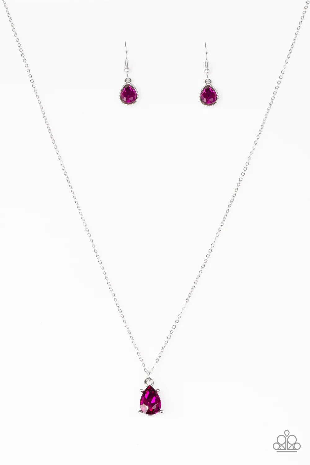 Paparazzi Necklace ~ Classy Classicist - Pink