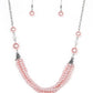 One-WOMAN Show - Pink - Paparazzi Necklace Image