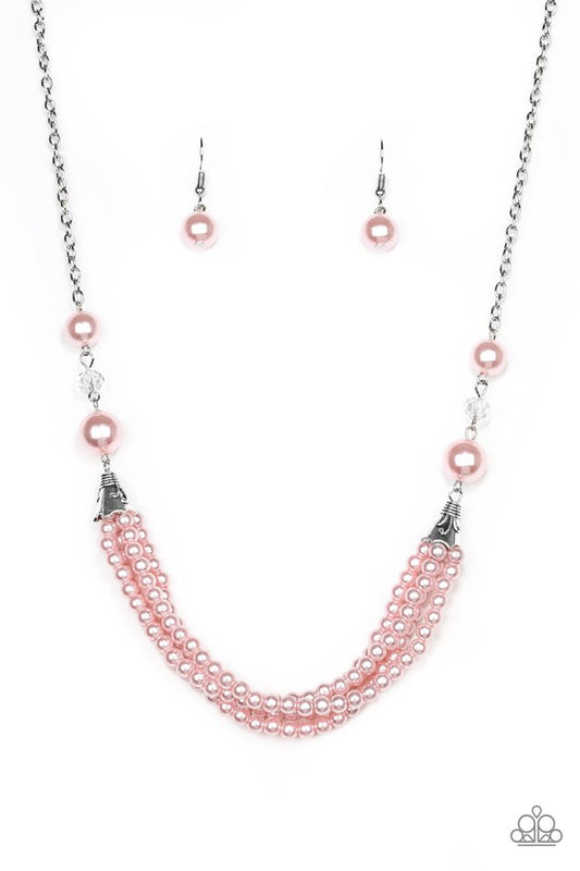 One-WOMAN Show - Pink - Paparazzi Necklace Image