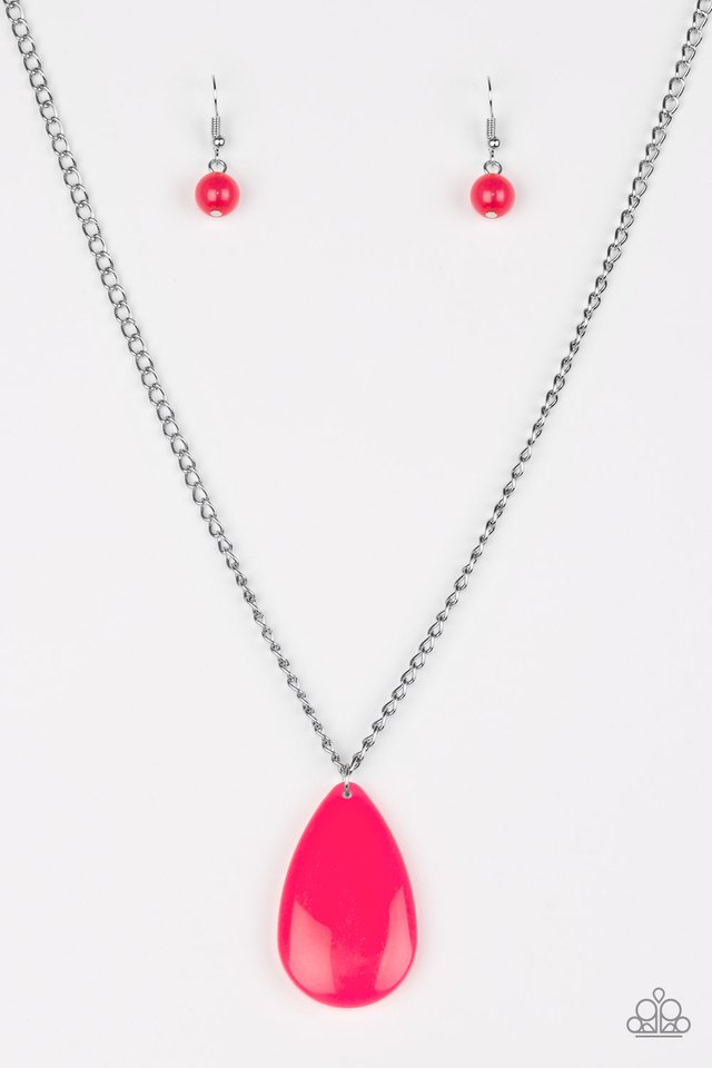 So Pop-YOU-lar - Pink - Paparazzi Necklace Image