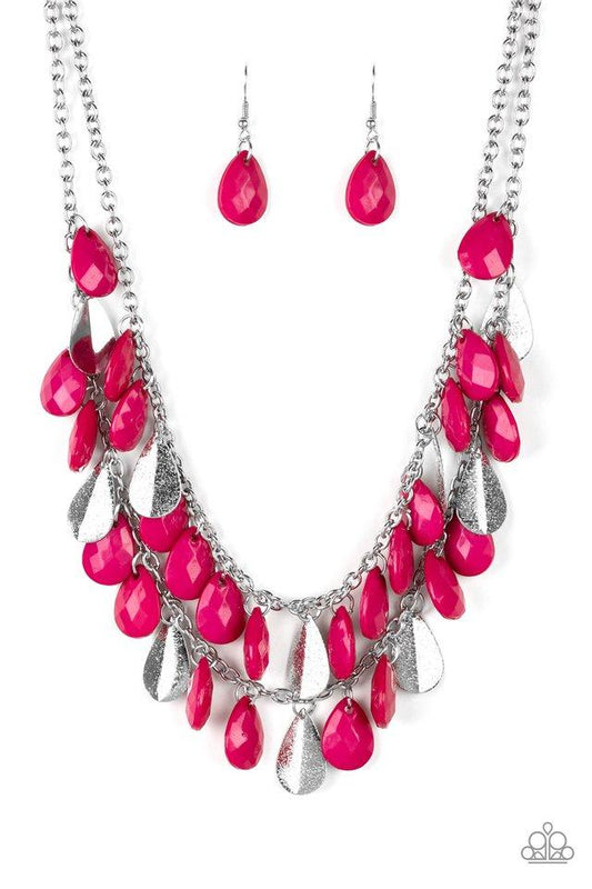 Paparazzi Necklace ~ Life of the FIESTA - Pink