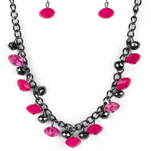 Collar Paparazzi ~ Runway Rebel - Rosa