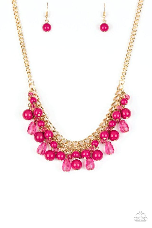 Paparazzi Necklace ~ Tour de Trendsetter - Pink