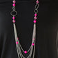 Bubbly Bright - Pink - Paparazzi Necklace Image