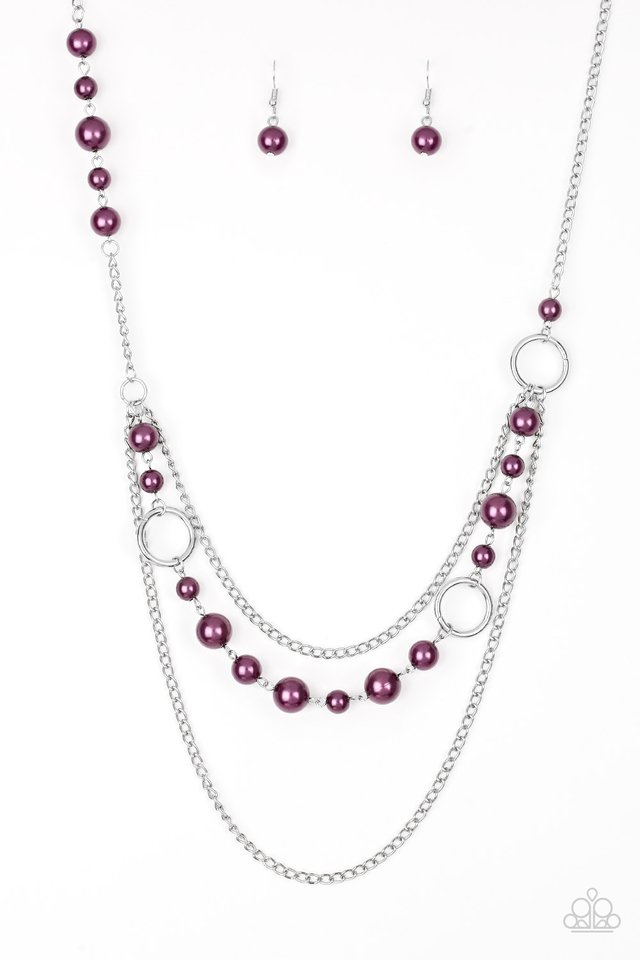 Paparazzi Necklace ~ Party Dress Princess - Purple Paparazzi Jewelry | Online Store | DebsJewelryShop.com Paparazzi Necklace ~ Party Dress Princess - Purple Paparazzi Jewelry | Online Store | DebsJewelryShop.com