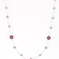 Eloquently Eloquent - Purple - Paparazzi Necklace Image