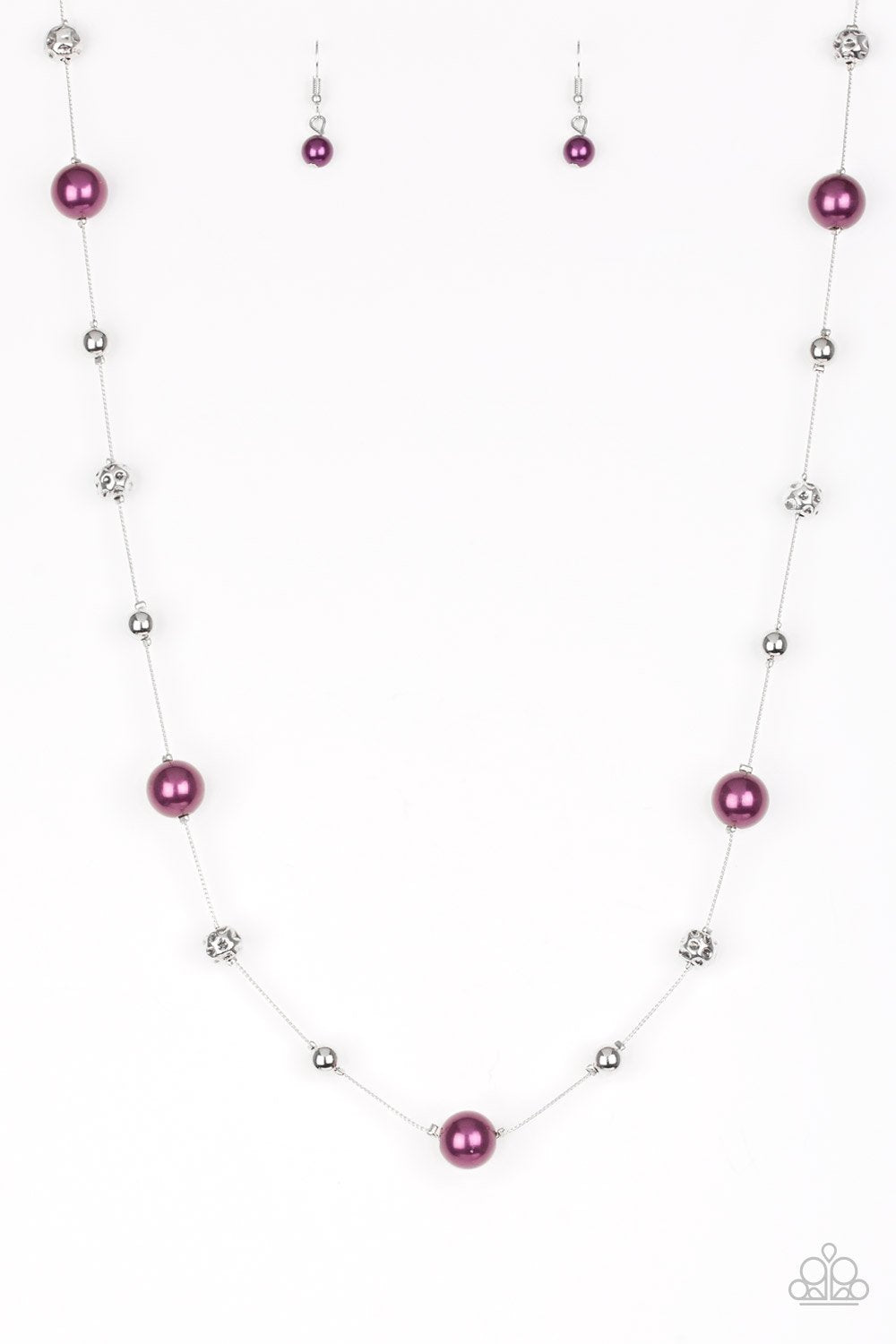 Paparazzi Necklace ~ Eloquently Eloquent - Purple