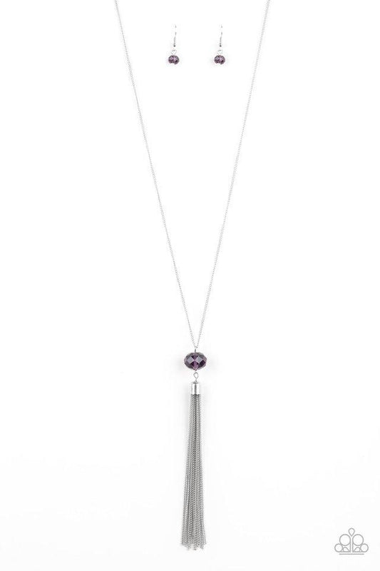 Paparazzi Necklace ~ Socialite Of The Season - Purple