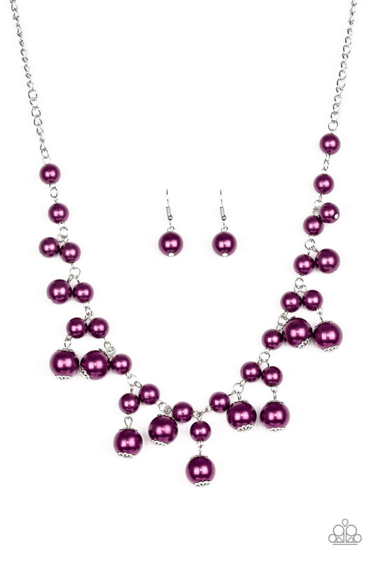 Paparazzi Necklace ~ Soon To Be Mrs. - Purple