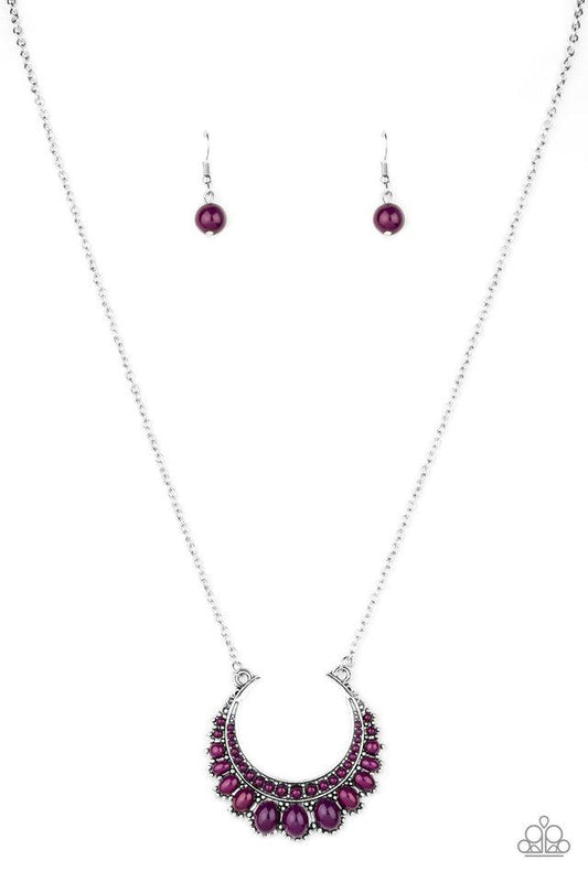 Paparazzi Necklace ~ Count To ZEN - Purple