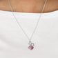 Stylishly Square- Purple - Paparazzi Necklace Image