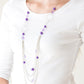 Bubbly Bright - Purple - Paparazzi Necklace Image