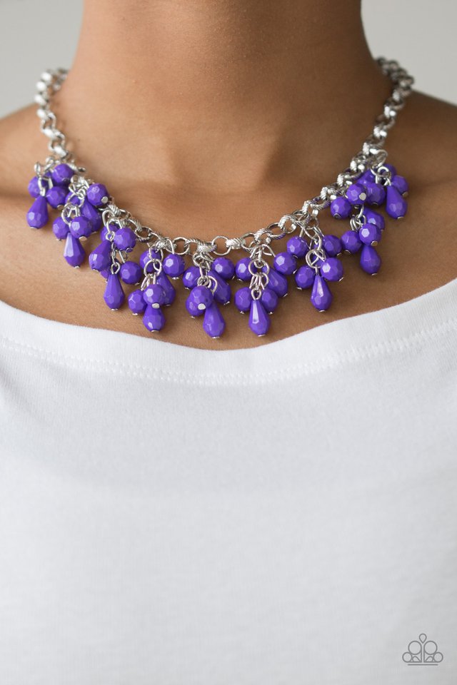 Modern Macarena - Purple - Paparazzi Necklace Image