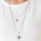 Soar With The Eagles - Red - Paparazzi Necklace Image