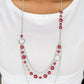 Party Dress Princess - Red - Paparazzi Necklace Image