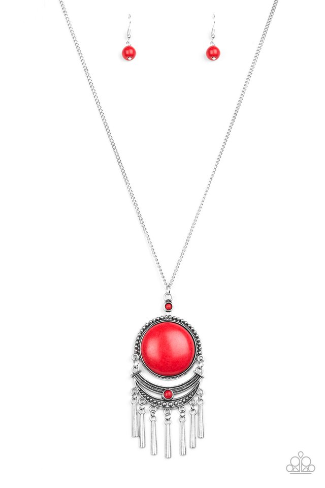 Rural Rustler - Red - Paparazzi Necklace Image