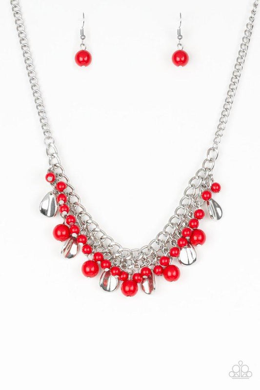 Collar Paparazzi ~ Summer Showdown - Rojo