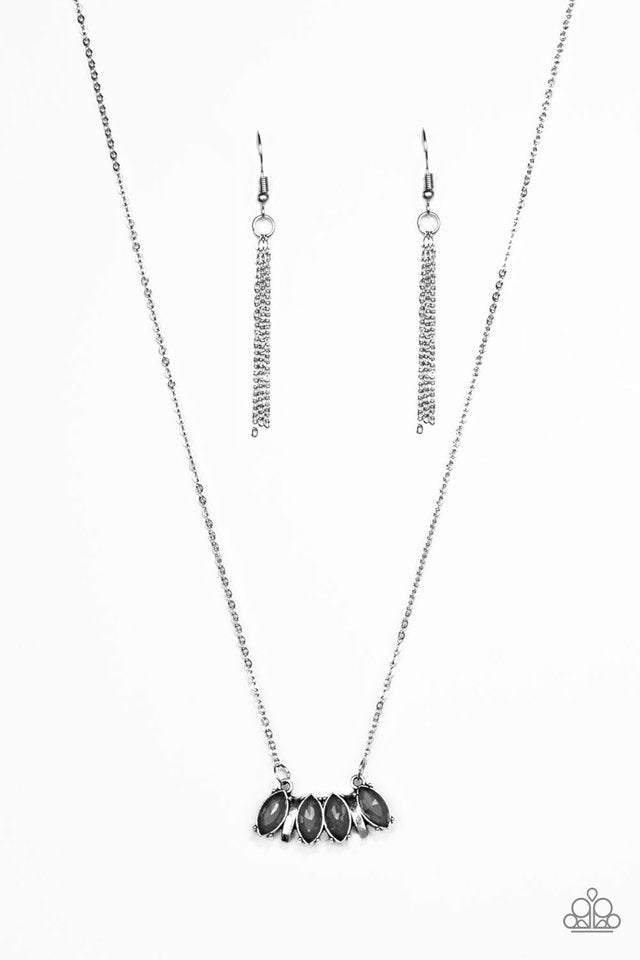 Deco Decadence - Silver - Paparazzi Necklace Image