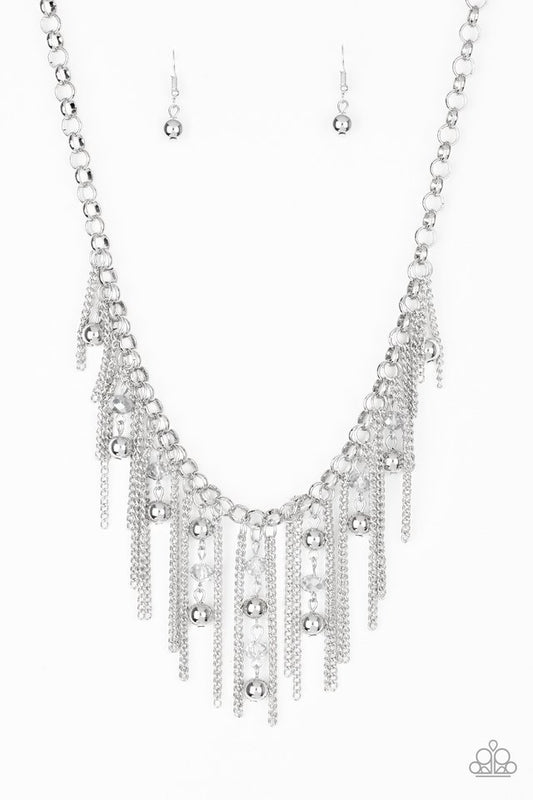 Ever Rebellious - Silver - Paparazzi Necklace Image