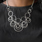 Paparazzi Necklace - Break The Cycle - Silver