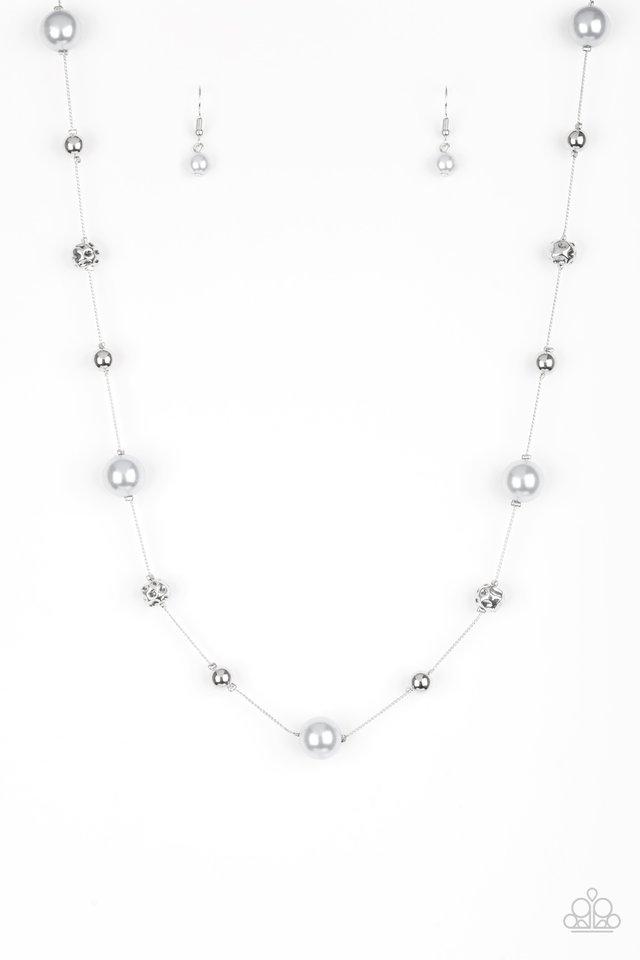 Paparazzi Necklace ~ Eloquently Eloquent - Silver