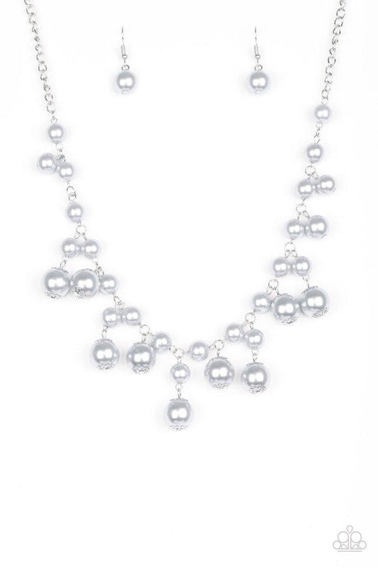 Paparazzi Necklace ~ Soon To Be Mrs. - Silver